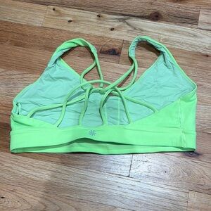 Athleta Green Strappy Sports Bra